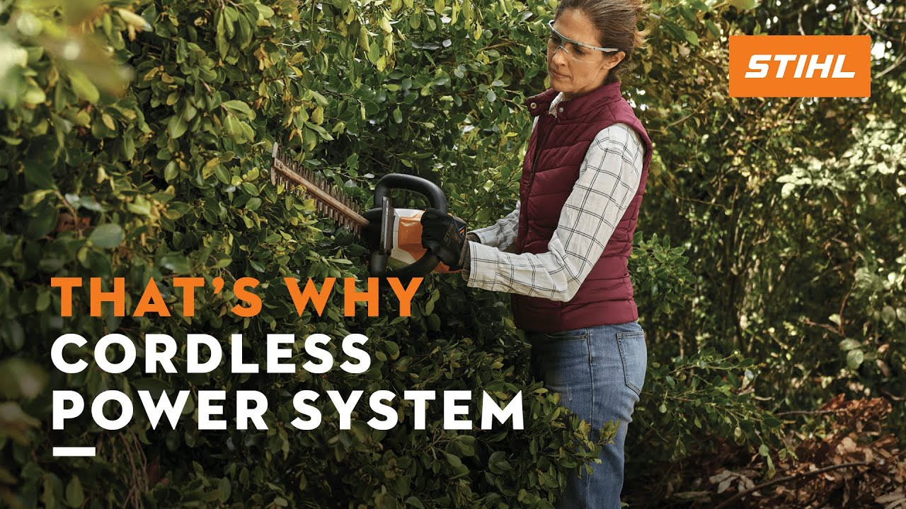STIHL HSA 45 | Hedge cutting with a cordless hedge trimmer | That's why